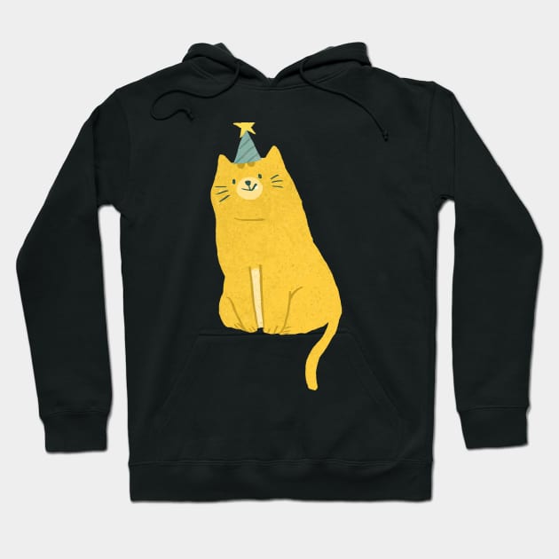 Cute Party Cat Hoodie by My_Store